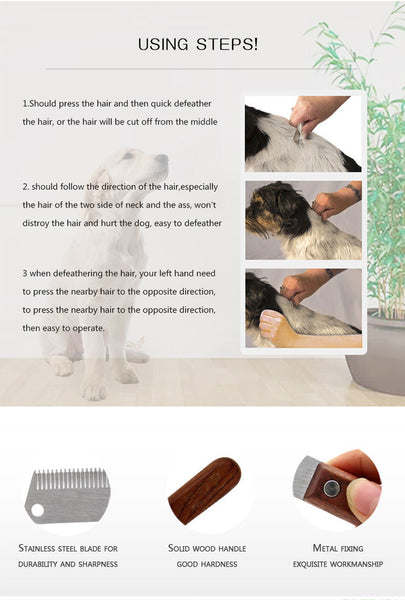 Pet Fur Shedding Comb