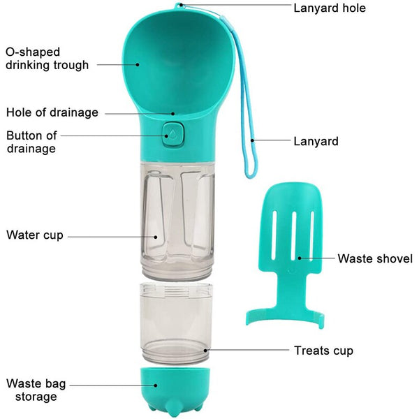 Portable Waterer with Poop Shovel